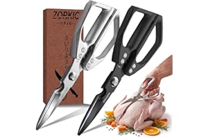 Kitchen Scissors Set, Heavy Duty Poultry Shears All Purpose, Kitchen Scissors for Food Meat Cutting Scissor,Japanese Chicken 