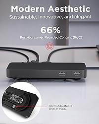 Lenovo USB-C Dual Display Travel Dock - 7