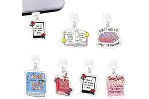 Zaardend Dust Plug Charm Type C for Kindle Colorsoft Paperwhite Accessories 2025, USB C Dust Plug for Kindle Accessories, Cha