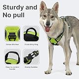Belababy Dog Harness Small Medium Large No Pull Adjustable Reflective Front view 3