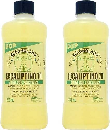 Amazon Com Eucaliptino 70 Eucalyptus Oil Rubbing Alcohol 12 Fl Oz Health Personal Care