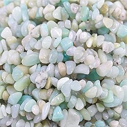 260pcs Natural Amazonite Crystal Beads Chips 5mm to