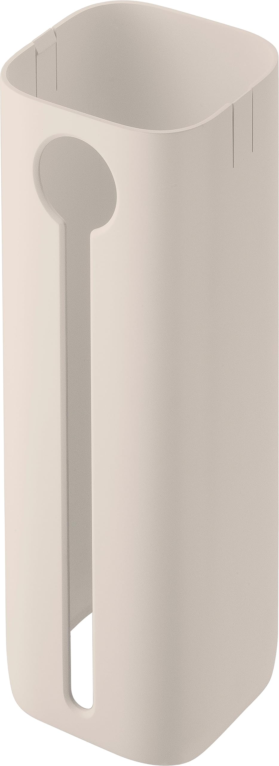 ZWILLING FRESH & SAVE CUBE Cover for Box Size 4S, protects from sunlight, shows fill level, made of BPA-free plastic, colour ivory