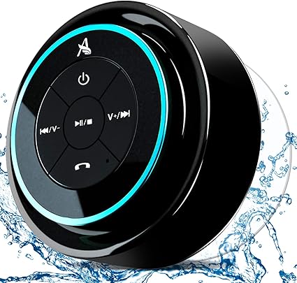 waterproof bathroom bluetooth speaker
