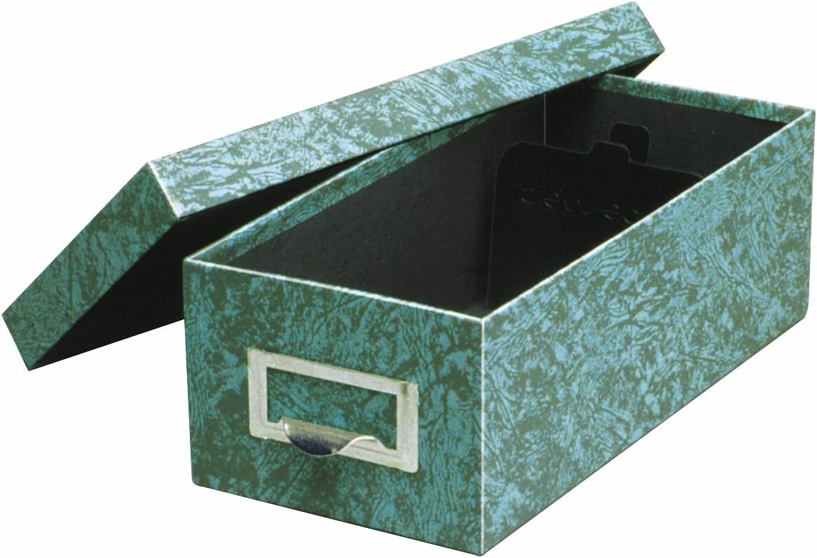 GlobeWeis/Pendaflex Fiberboard Index Card Storage Box, 5 x 8 Inches
