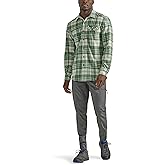 ATG Mens Campsite Button-Down Plaid Shirt