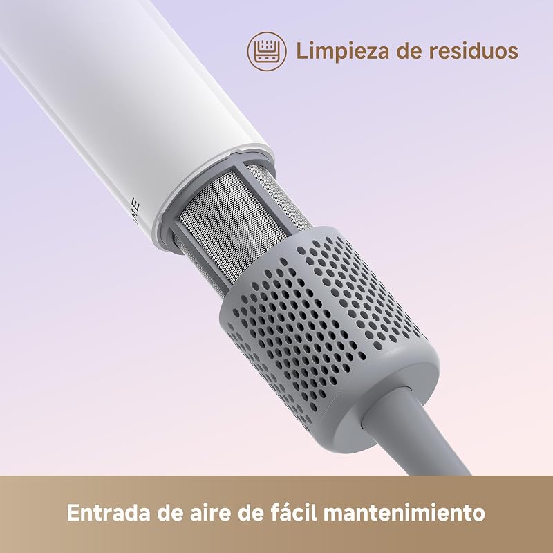 Mini, Secador de Pelo de Alta Velocidad, Peso Ligero: 270 g, Rápido