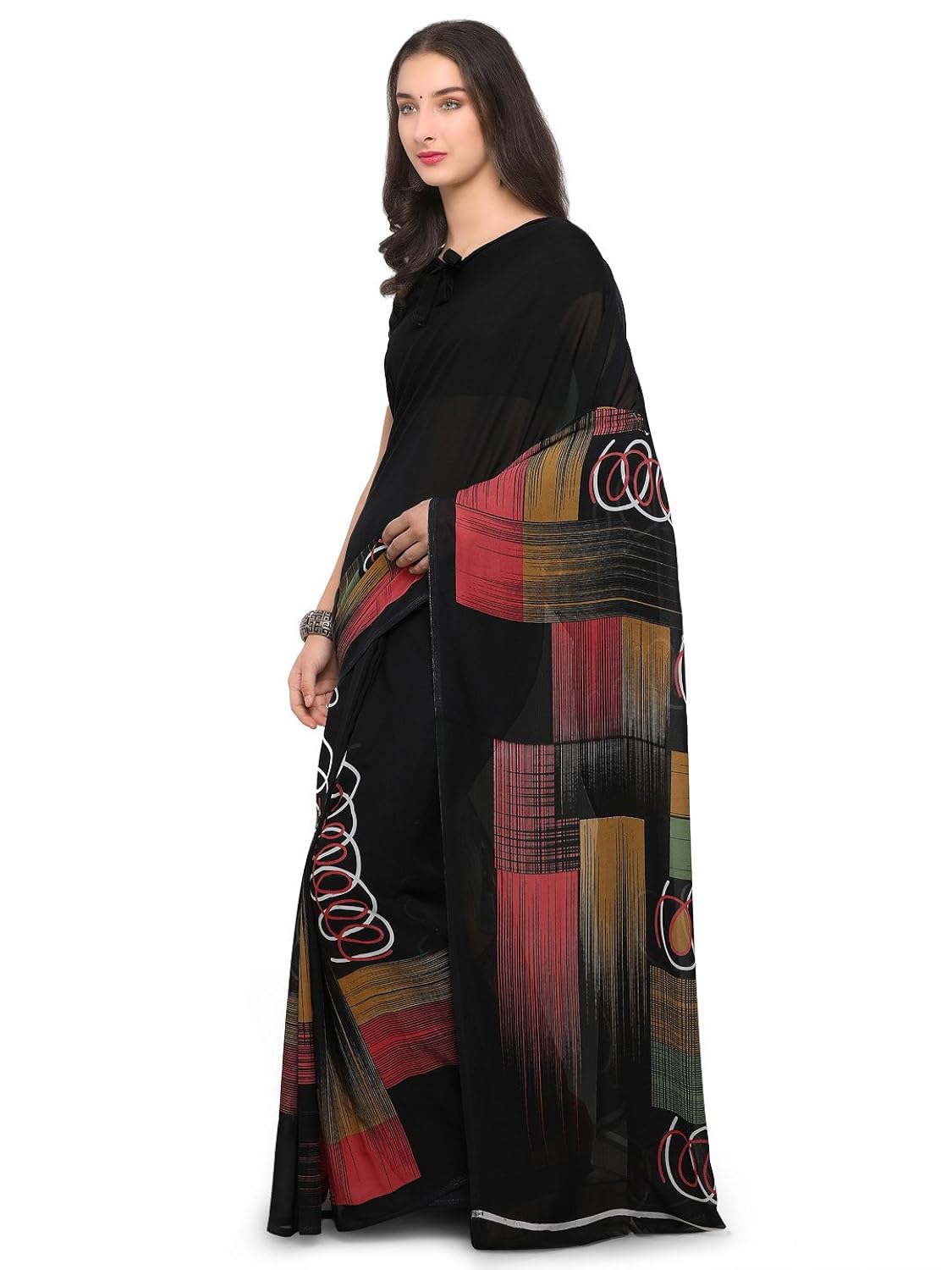 vaamsi women's saree with blouse piece