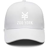 Unisex Casual Baseball Cap Zoo-York-Logo- Fitted Adjustable Strapback Hat