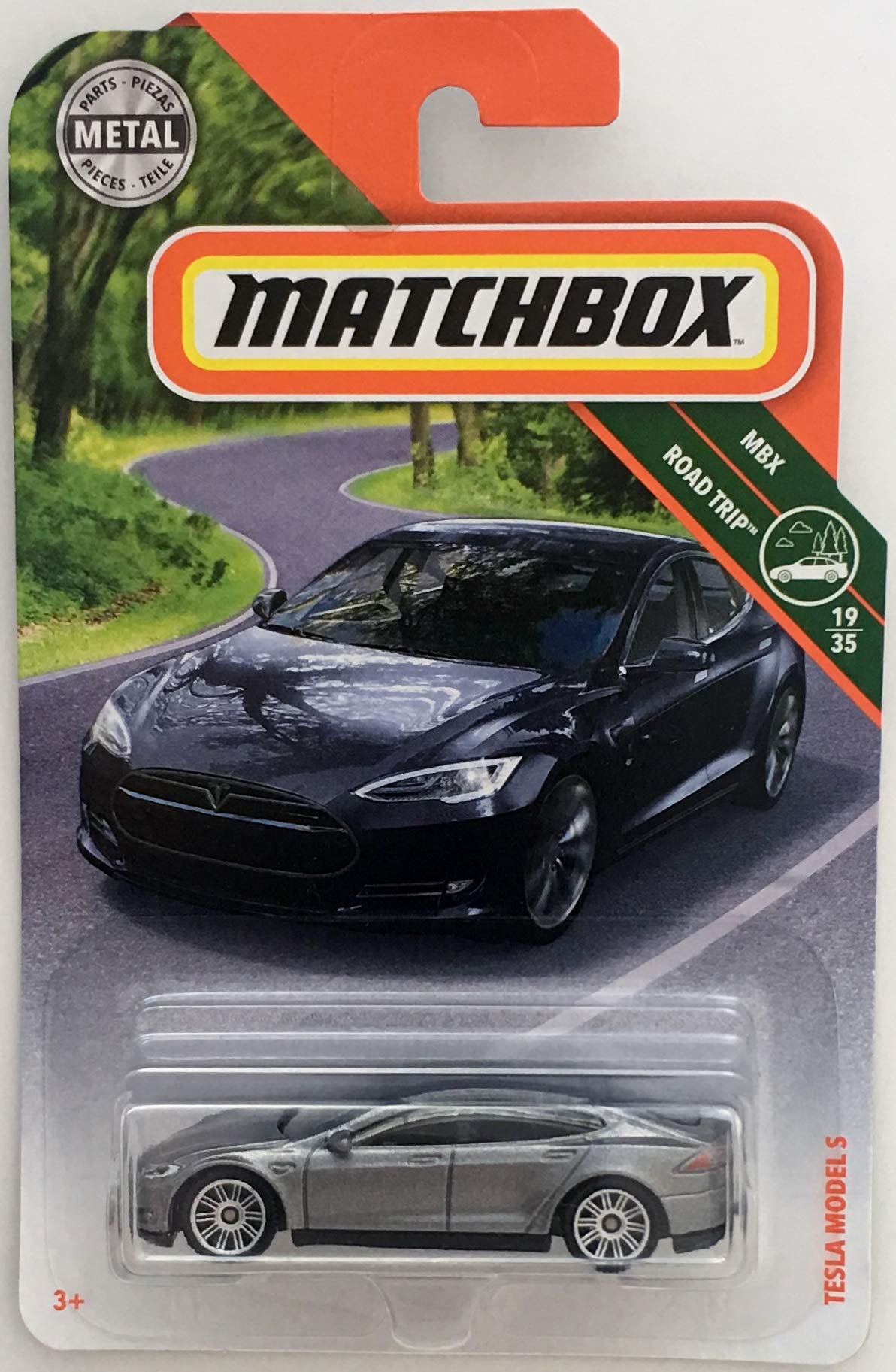 matchbox tesla model s