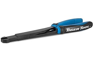 Tiger Tool Straight U-Joint Snap Ring Pliers for Automotive & Medium Duty Trucks, Cars, Equipment, & ATV/UTV, Plastic Push Pi