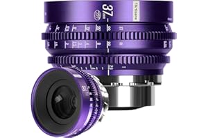 7artisans 37mm T2.9 Cine Lens for PL Mount Wide Angle Full Frame Floral Bloom Art Explosive Bokeh Prime Camera Lens Special E