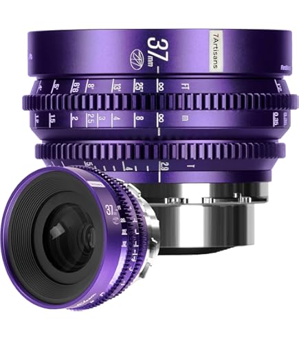 Amazon.com : 7artisans 57mm T2.9 Cine Lens for PL Mount Wide Angle