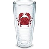 TERVIS Boxed Tumbler, 24-Ounce, "Red Crab"