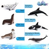 Fun Gift 12 Pcs Sea Animal Figures Ocean Toy Educational Learning Set view 2