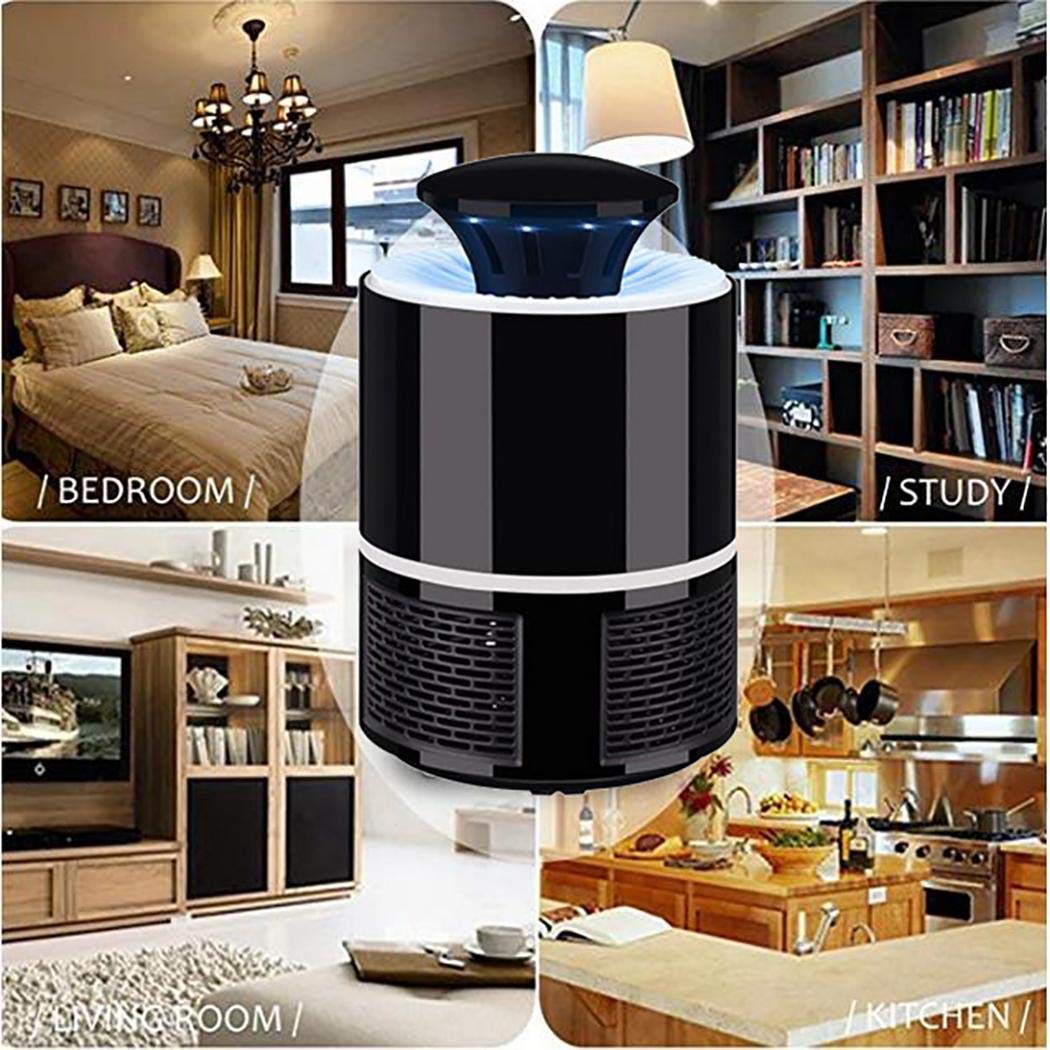 ilonti Tueur électronique d\'insectes Volants de Moustique de photocatalyseur de piège à moustiques électronique Moustiques