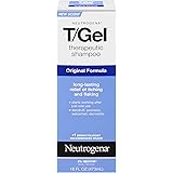 Neutrogena T/Gel Therapeutic Shampoo Original Formula, Anti-Dandruff Treatment for Long-Lasting Relief of Itching and Flaking Scalp as a Result of Psoriasis and Seborrheic Dermatitis, 16 fl. oz