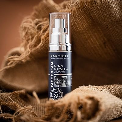 particle face cream for men