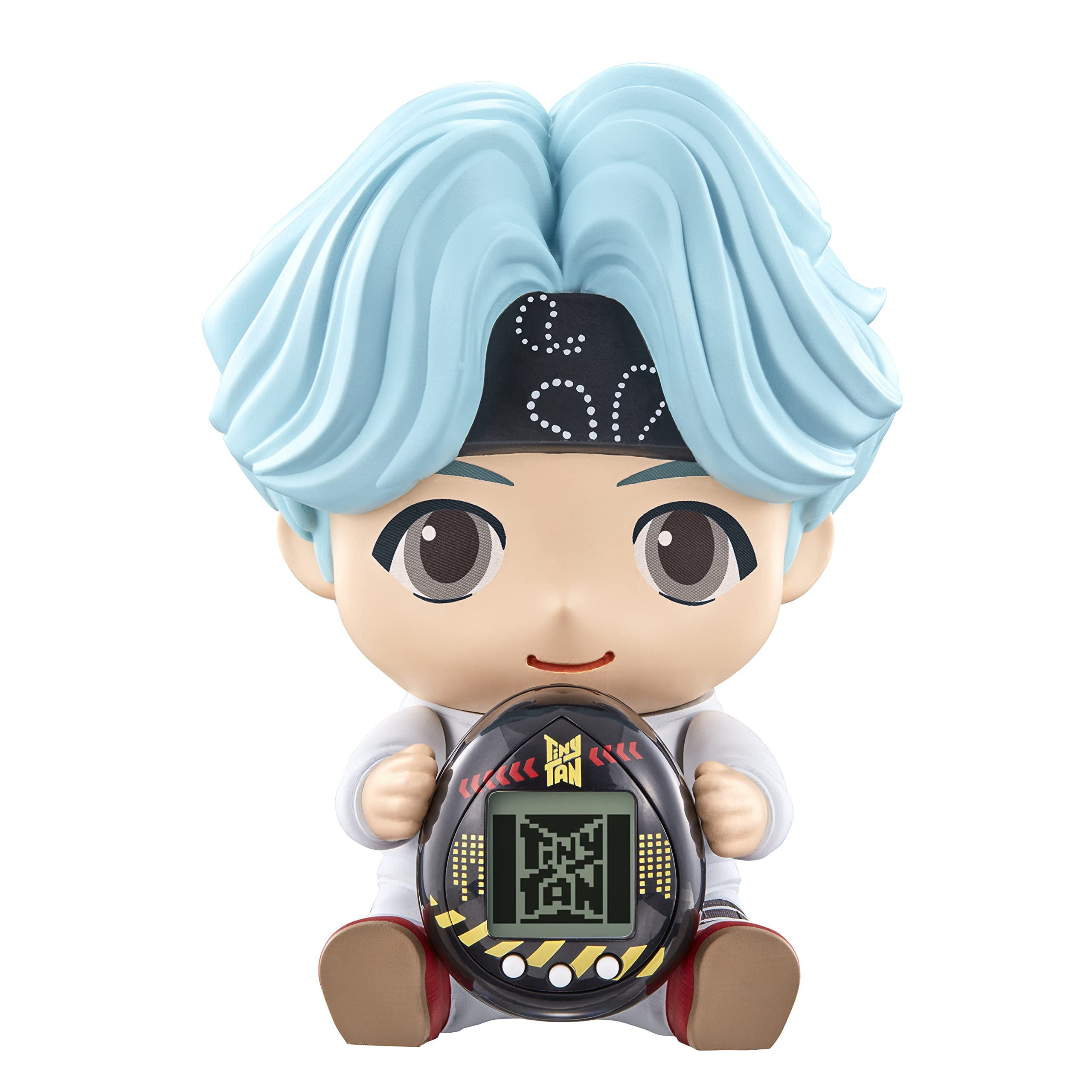 TAMAGOTCHI Nano x TinyTAN - Suga ver. Hugmy Tamagotchi Vinyl Figure and Tamagotchi Nano Electronic Pet