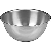 Fox Run Large Stainless Steel, Mixing Bowl, 14.25 x 14.25 x 6.25 inches, Metallic