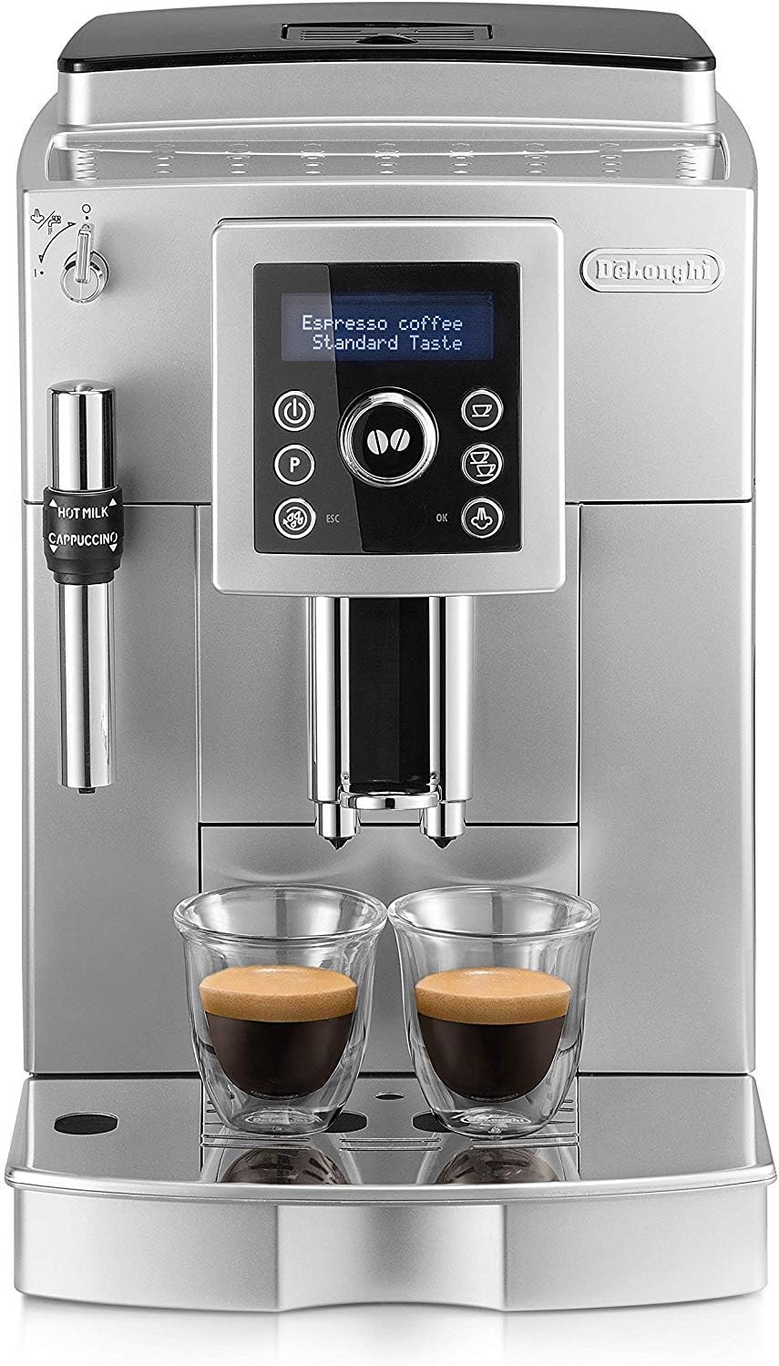 DeLonghi ECAM 23420 SB Cafetière automatique à Cappuccino avec buse