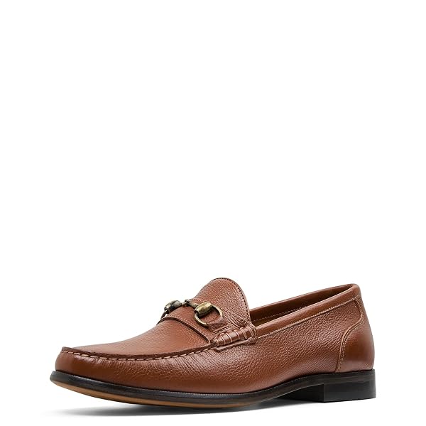 DONALD PLINER MENS NICKOLAS TUMBLED CALF, WHISKEY 8