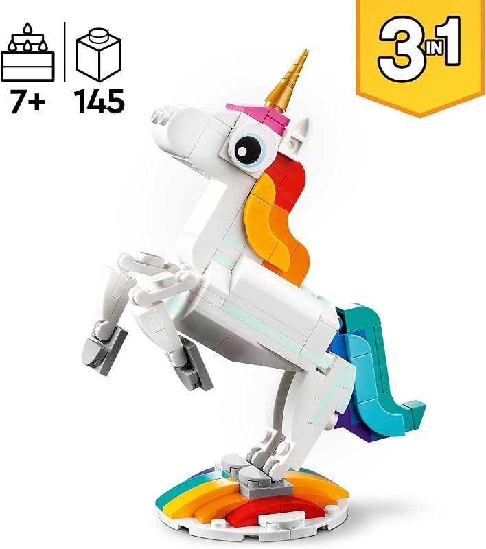 Creator 3-en-1 La Licorne Magique 31140