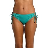 La Blanca Women's Island Goddess Side Loop Hipster Bikini Swimsuit Bottom