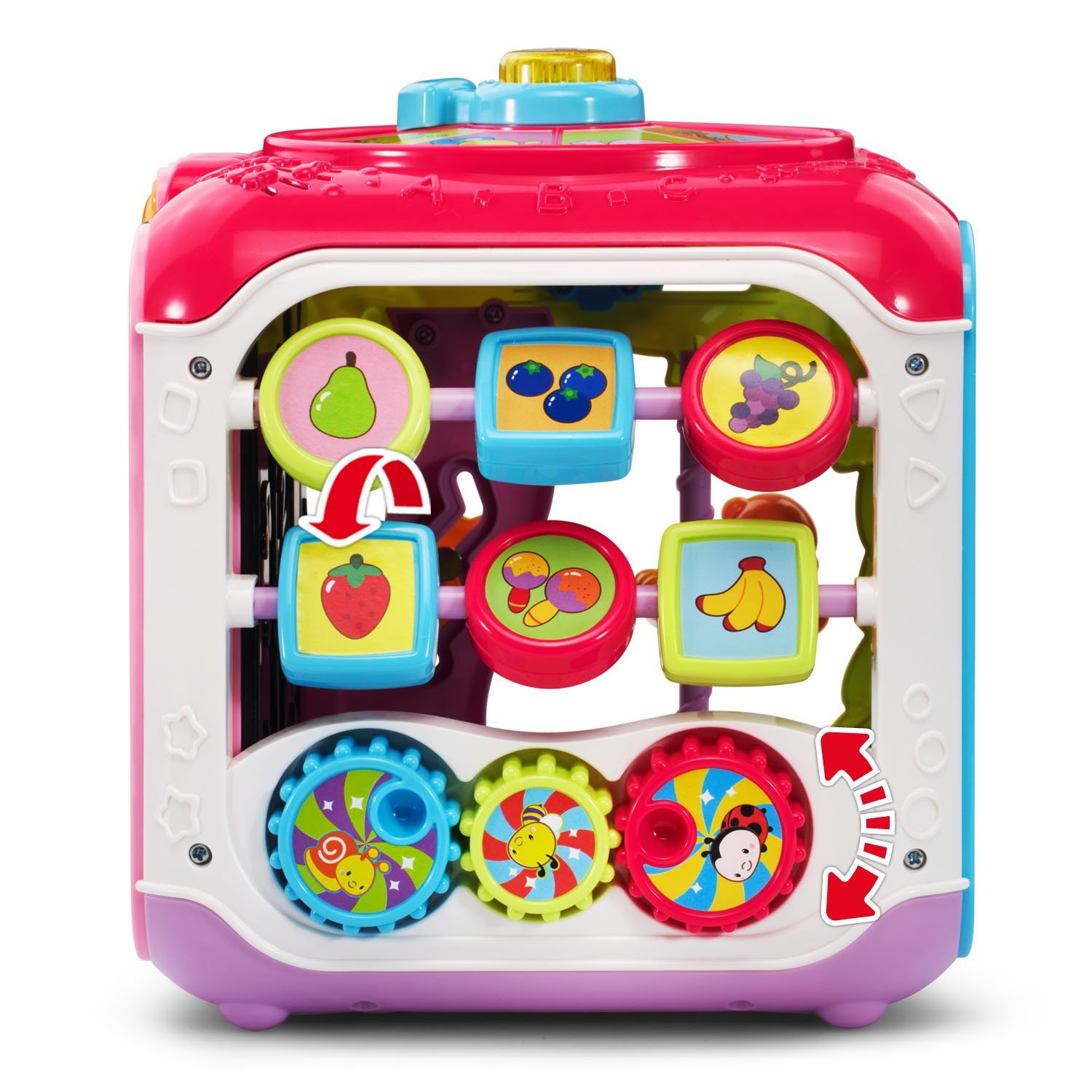 VTech Sort and Discover Activity Cube, Pink eBay