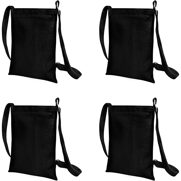 Energather Small Crossbody Purse For Women – Lightweight Canvas Bag, Compact With Snap Button, Long Strap