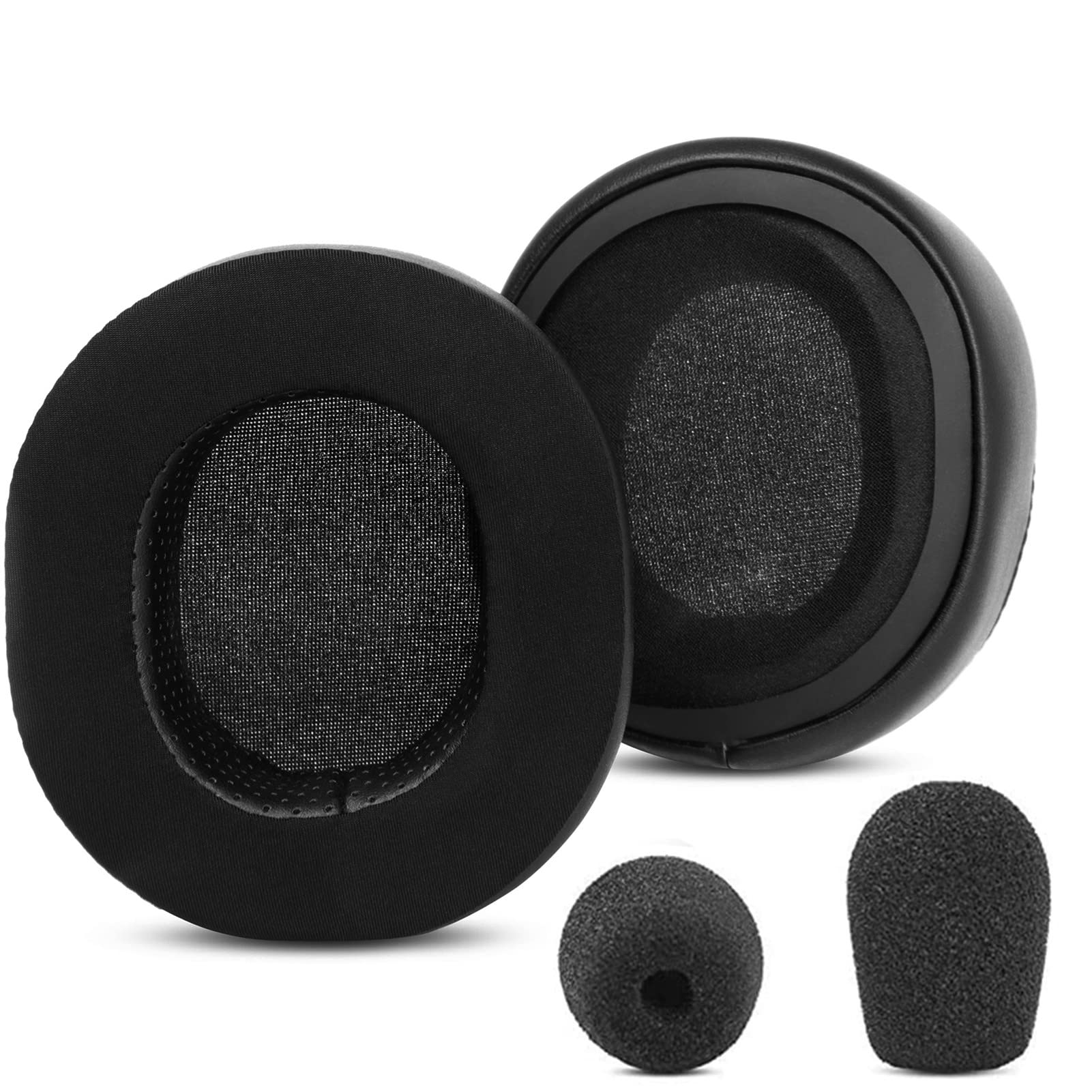 Arctis 7 Headset Upgrade Thicken Gel Earpads Replacement Ear Cushios Compatible with SteelSeries Arctis 3/Arctis 5/Arctis 7/Arctis 1/ Arctis 9/Arctis Pro Wireless Gaming Headset