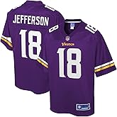 NFL PRO LINE Men's Justin Jefferson Purple Minnesota Vikings Team Player Jersey