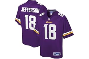 NFL PRO LINE Men's Justin Jefferson Purple Minnesota Vikings Replica Jersey
