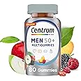 ATICELLI Multigummies, Supplements for Men, Gummy Vitamins for Men 50 Plus Multivitamin, with Vitamin D, B6 & B12, Vitamins and Supplements, Assorted Fruit Flavor, 80 Count Gummies (Men 50+, 80ct)