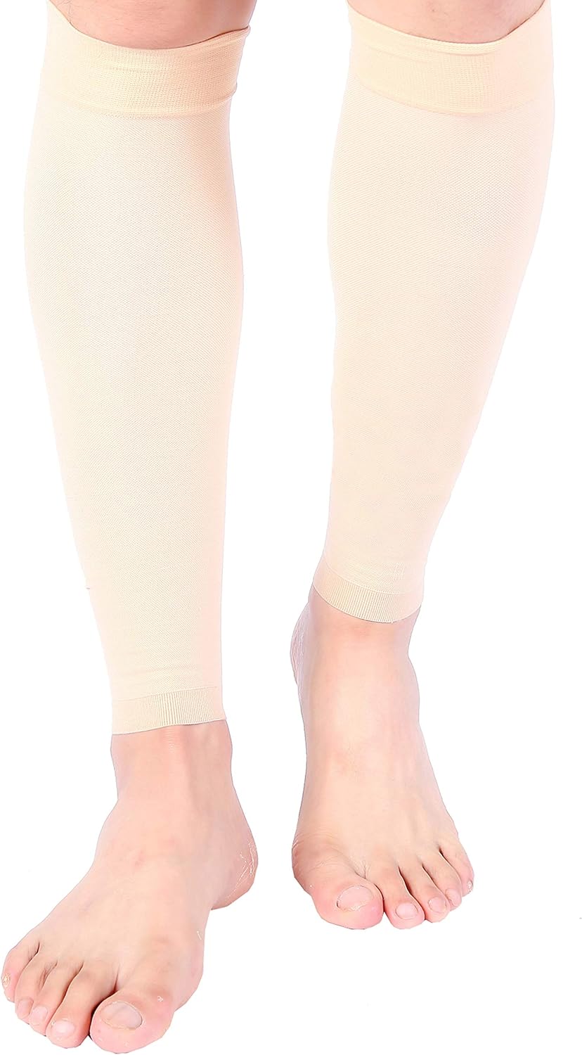 Doc Miller Calf Compression Sleeve 1 Pair 1520 mmHg Firm Support