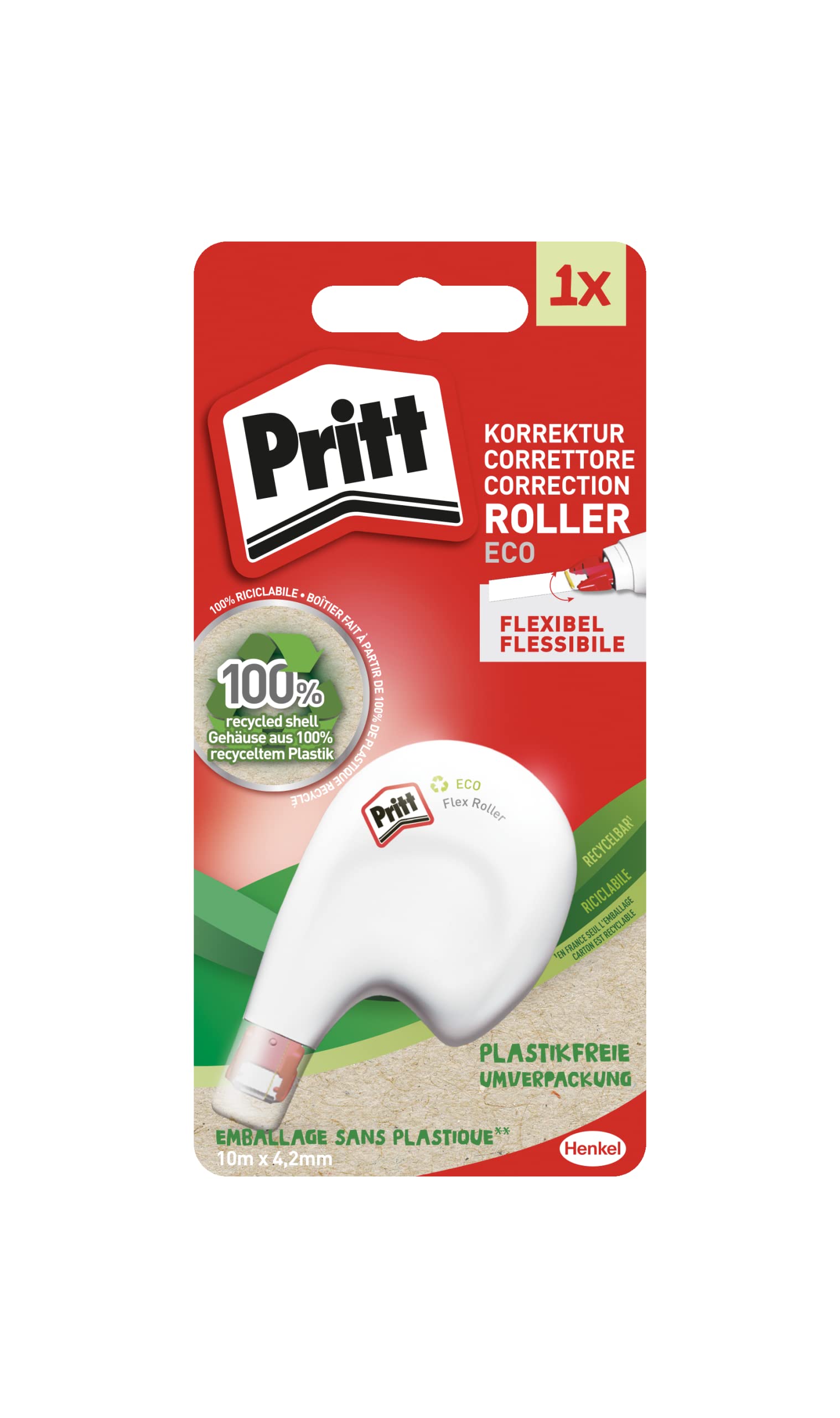Pritt 2110466 4.2 mm "ECOFlex" Correction Roller
