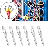EMSea 200PCS M3.2 Crimp Ring Terminal Silver-Plated Copper Solder Lug for Micro view 4
