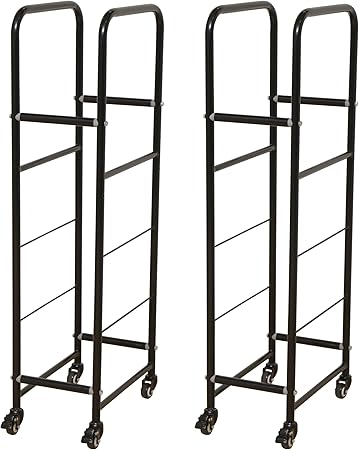 Amazon アイリスプラザ カー用品 車 タイヤラック スリムタイプ 2個セット 幅45 奥行28 5 高さ122 耐荷重 1kg Lt 02 ブラック 車 バイク 車 バイク