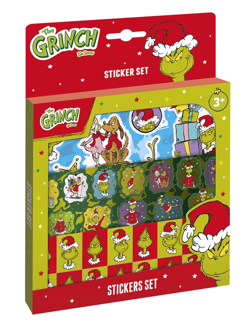 Totum The Grinch Sticker Set