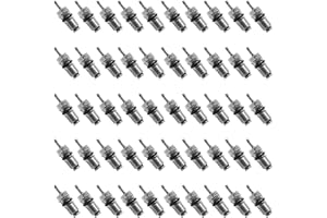 LEDBARZ 50 Pack Standard JRA A/C Schrader Valve Core Vehicle Universal Spare Parts Replacement to Automotive 134A R12 BAS03005 MT0059 59347 15-75234 Fit for Foreign & Domestic Vehicles