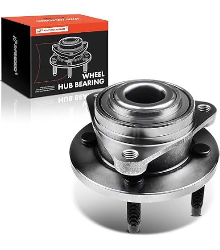 Anytek Front Wheel Hub & Bearing Assembly Pair For 2005-2011 Chevy Cobalt & HHR (Exc. SS) - 5-Lug