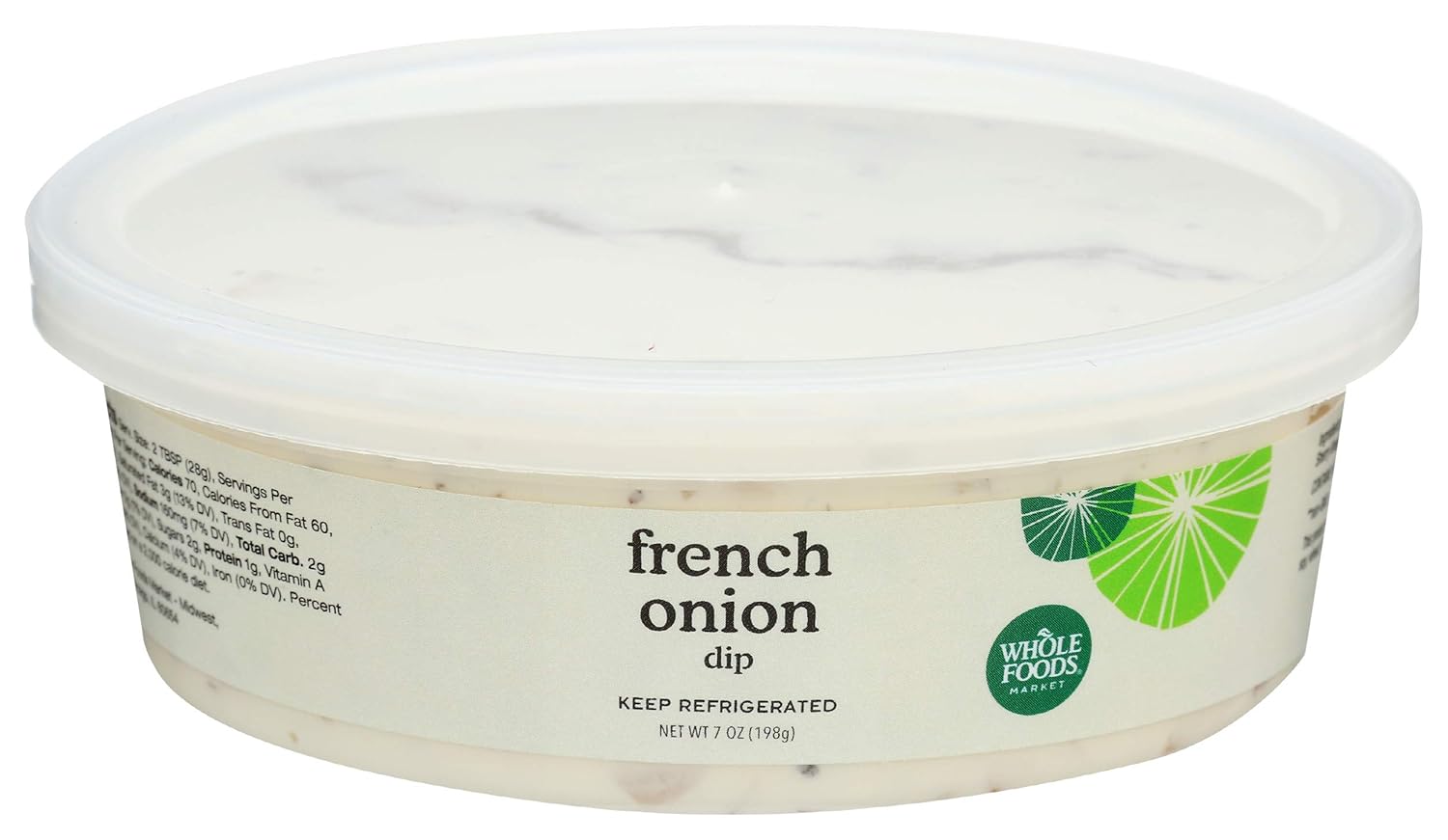 Whole Foods Market, French Onion Dip, 7 Ounce Grocery