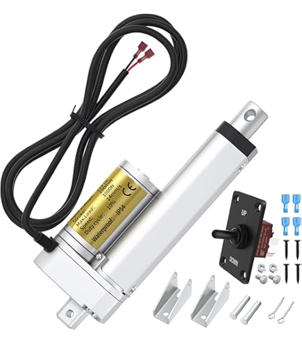 Ironton Linear Actuator - 12 Volt DC, 7 7/8in. Stroke