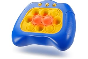 Sienbor Fast Push Game 4 Modes Screen Handheld Dance Game Machine, Pop Game Controller Electric Popper for Kids Ages 3-12,Birthday Gifts for Boys Girls，Fidget Games Toys for Boys Girls