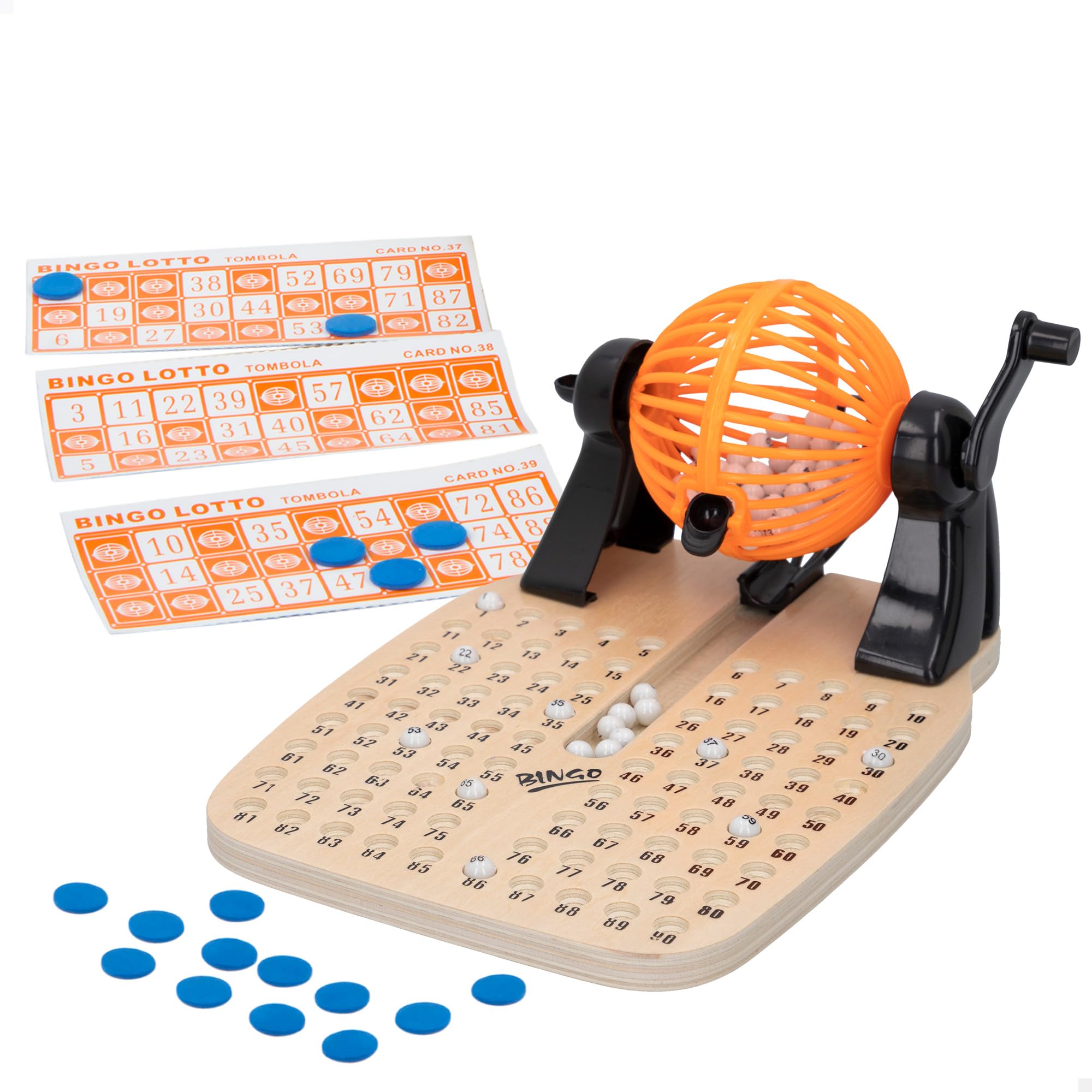 ColorBaby 28815 Wooden Bingo with Accessories Board Games