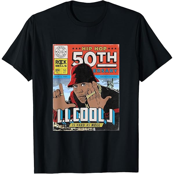 Ll Cool J Carrying A Boombox Rap Music Fan T Shirt S Sport Grey