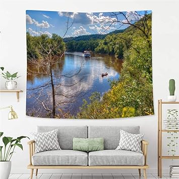 Amazon Com Beivivi Creative Custom Tapestry Interstate State Park