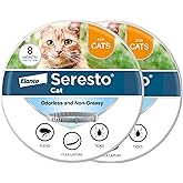 Seresto Cat Vet-Recommended Flea &amp; Tick Treatment &amp; Prevention Collar for Cats | 8 Months Protection