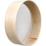 OKUMEYR Strainers Fine Mesh Cupcakes Hand Crank Sifter Baking Sifter Hand Sifter Mesh Flour Sifter Powdered Sugar Shaker Dust