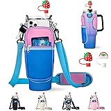 RRegeny Water Bottle Carrier Bag with Phone Pocket